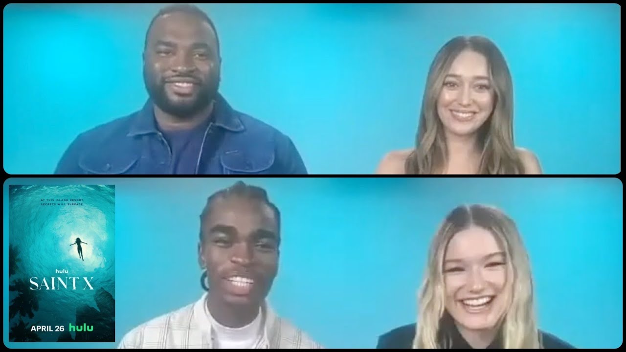 SAINT X Cast Interview! Alycia Debnam-Carey, Josh Bonzie, West Duchovny, Jayden Elijah