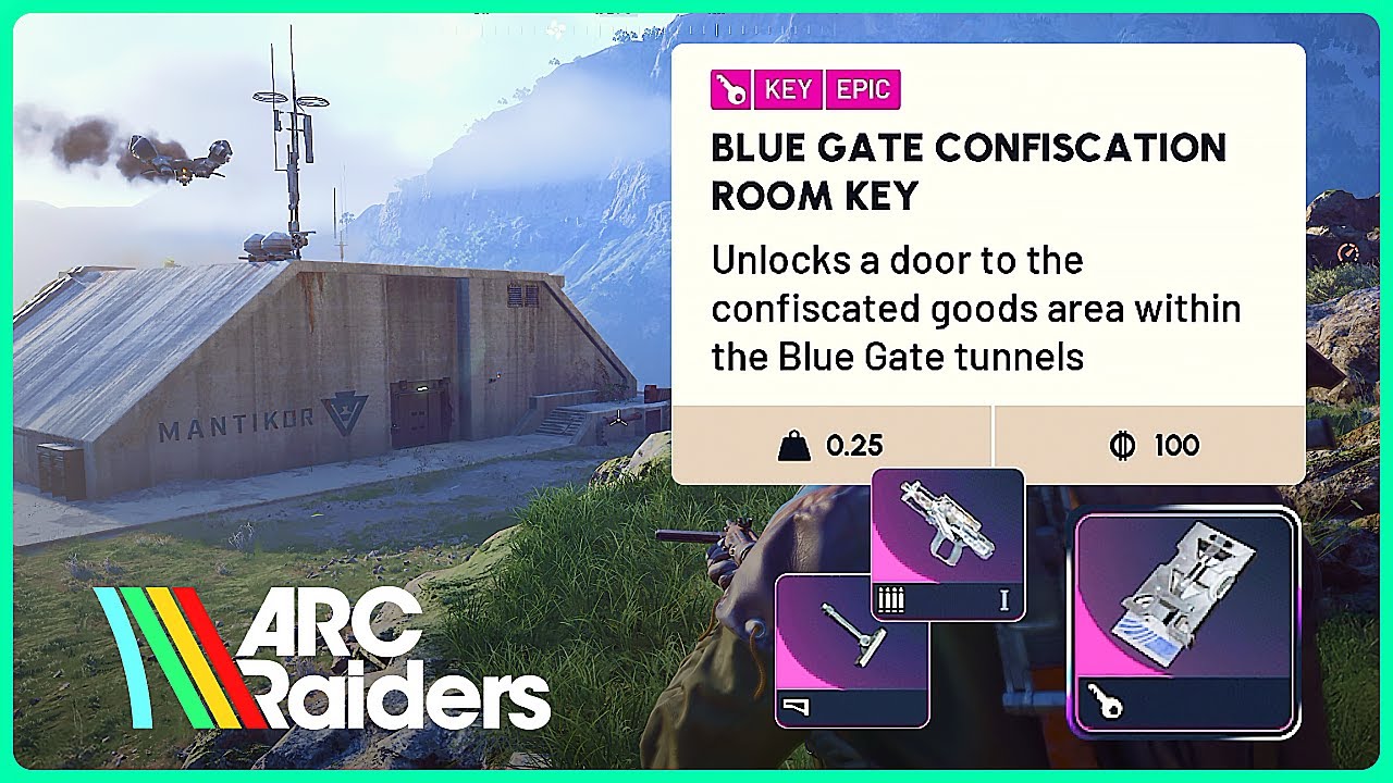 Blue Gate Confiscation Room Key Location, Bobcat & Loot | ARC Raiders | No Commentary PS5 Gameplay