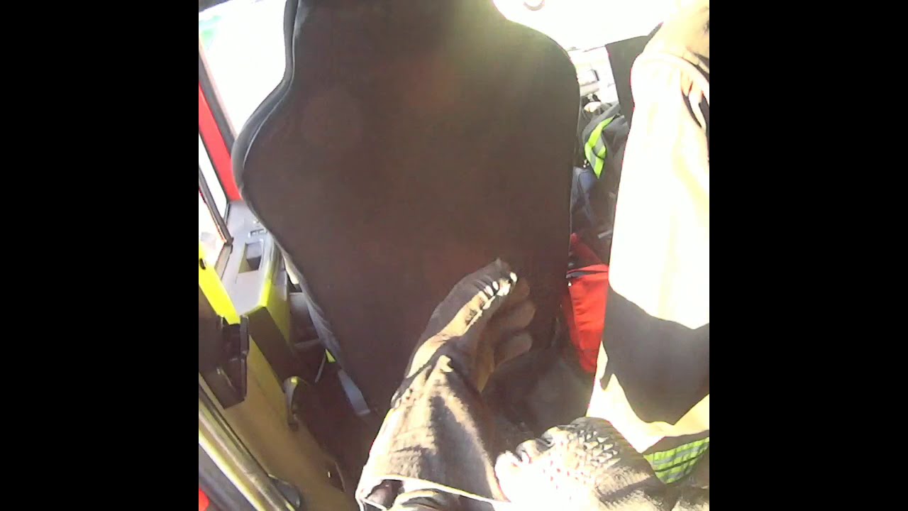 Italian firefighter helmet cam vigili del fuoco