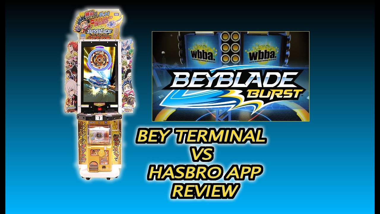 Beyblade Burst Bey Terminal Vs Hasbro Beyblade Burst App