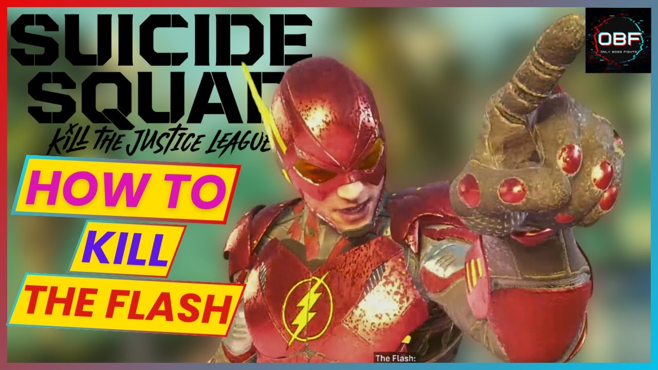 How to Beat the Flash Boss Guide - Suicide Squad: Kill The Justice League