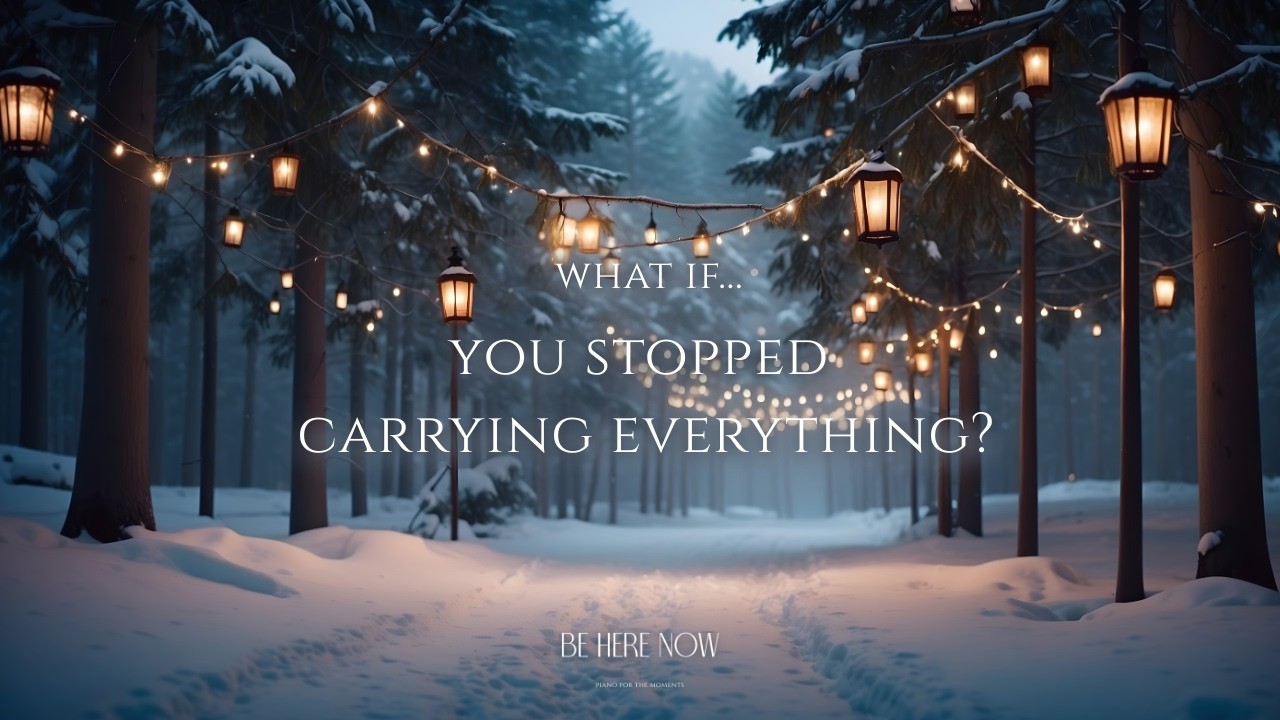 For the Night You're Carrying Too Much 🌨️🌿 Sleep Music for Anxiety & Overthinking