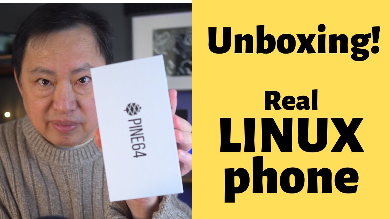 Unboxing of a Pinephone from Pine64!