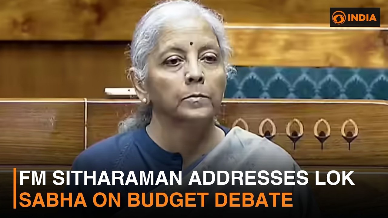 FM Sitharaman addresses Lok Sabha on Budget debate & more updates | DD India live | 7:30 PM IST