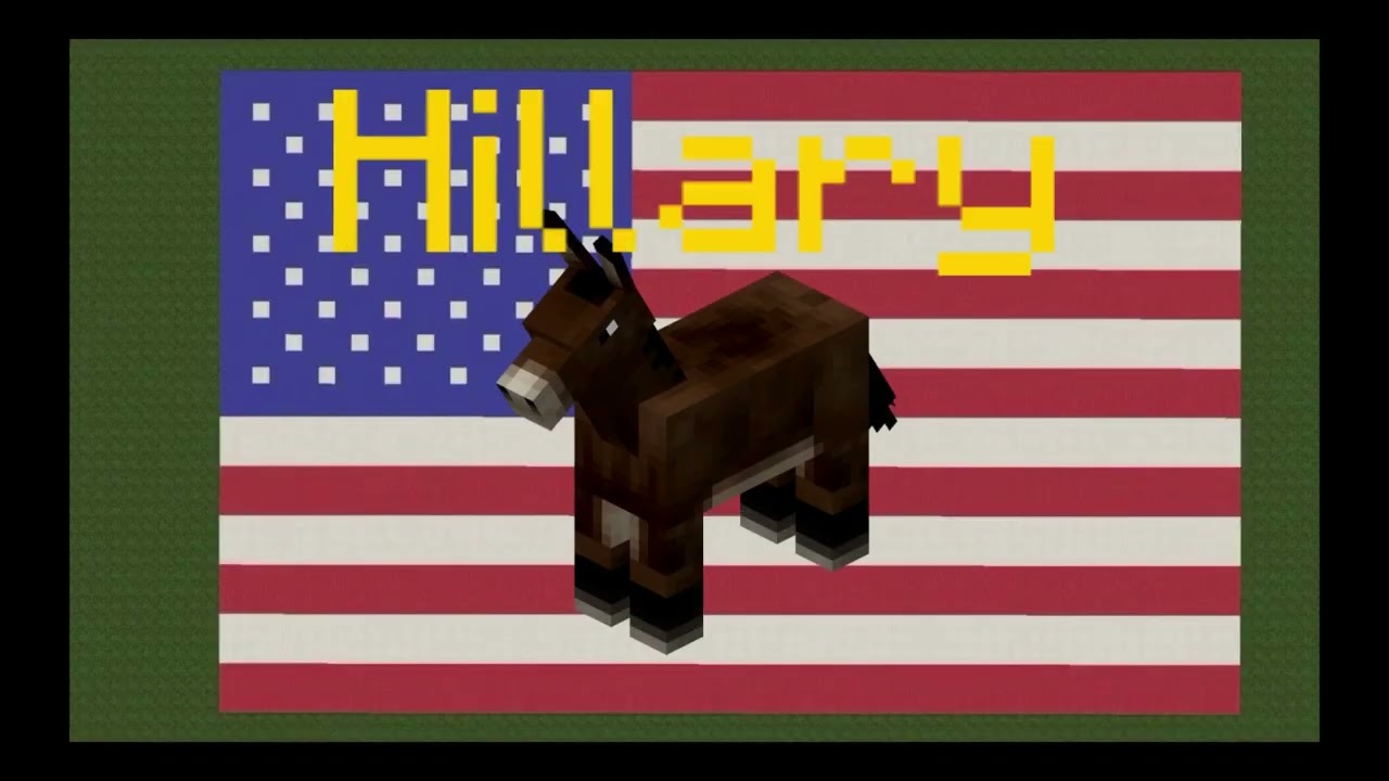 Spongebob Hillary Clinton Intro But It's In Minecraft