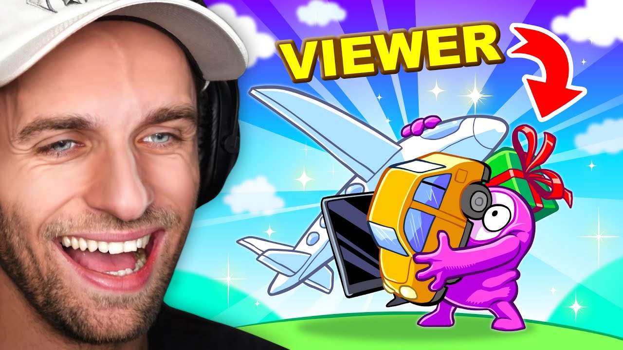 On offre 10,000€ de cadeaux à un viewer ?! 😲 (Fall Guys)