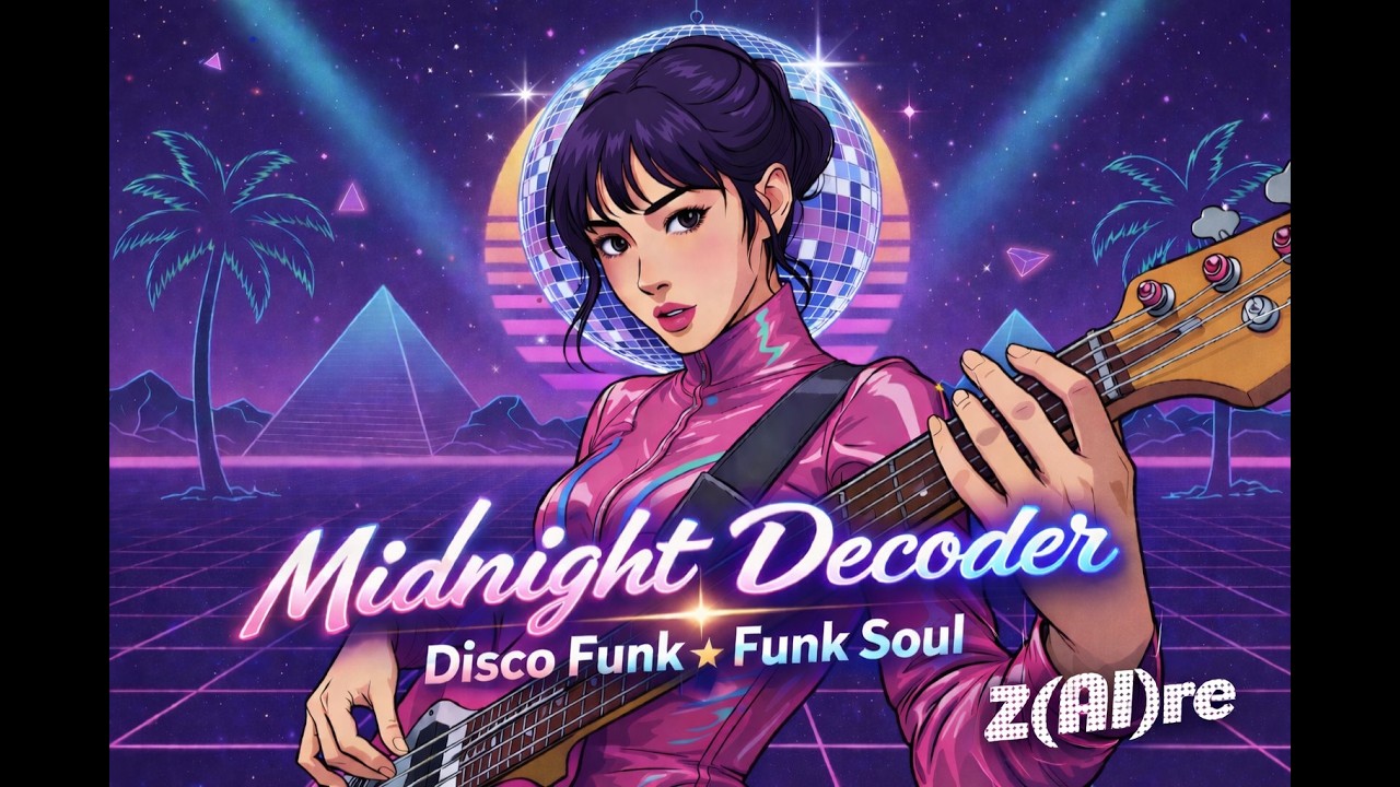 z(AI)re - Midnight Decoder 🌒 Slow Neon Disco Funk 2026 | Intimate Late Night Groove