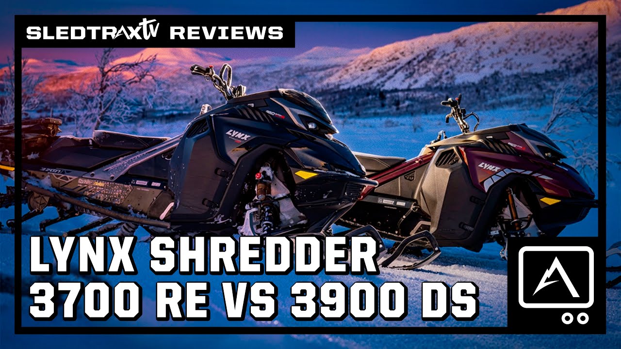 LYNX SHREDDER 3700 RE VS 3900 DS (ENGLISH SUBTITLES)