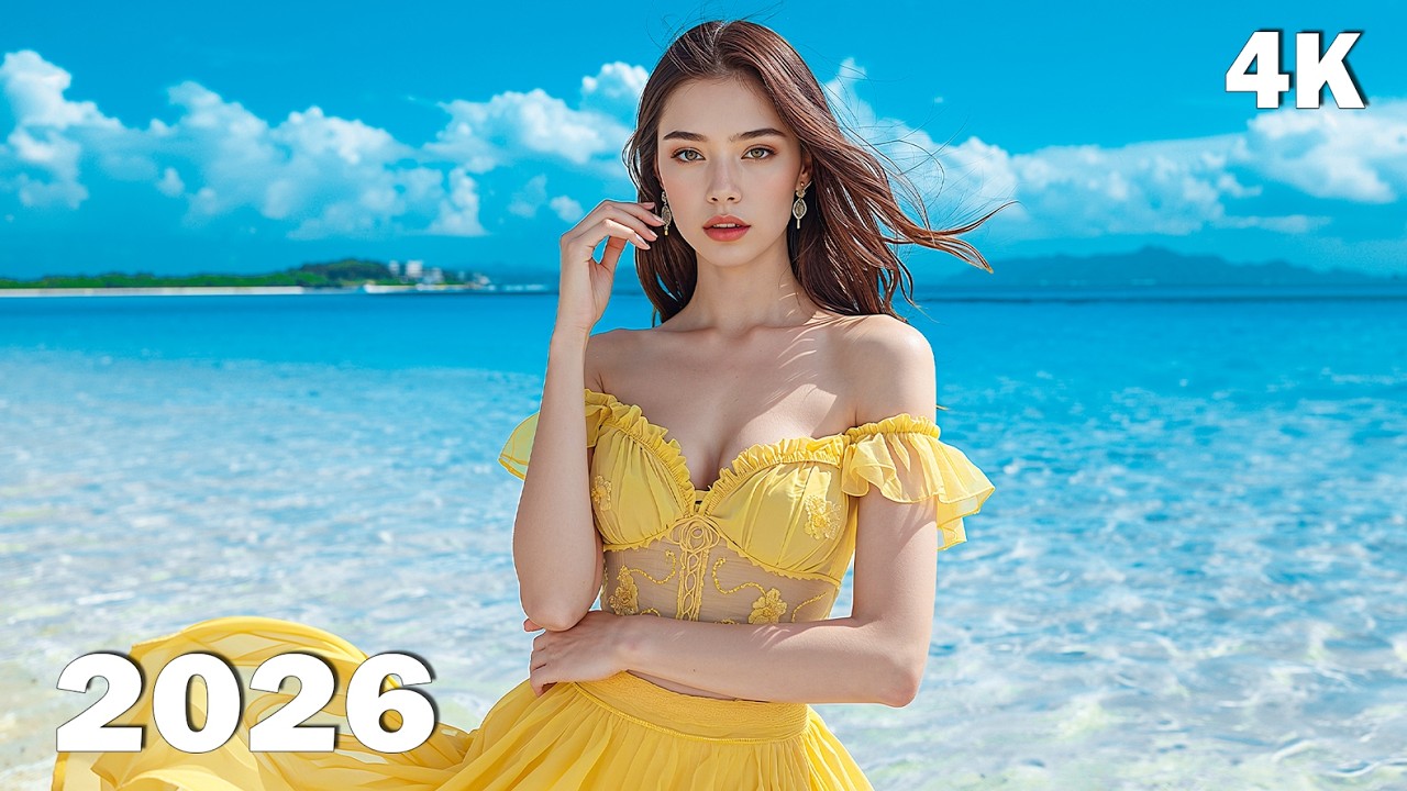 🌴 Relaxing Tropical Vocal Deep House 2026 | Best Chill Summer Mix 4K UHD for TV | Dai Ocean