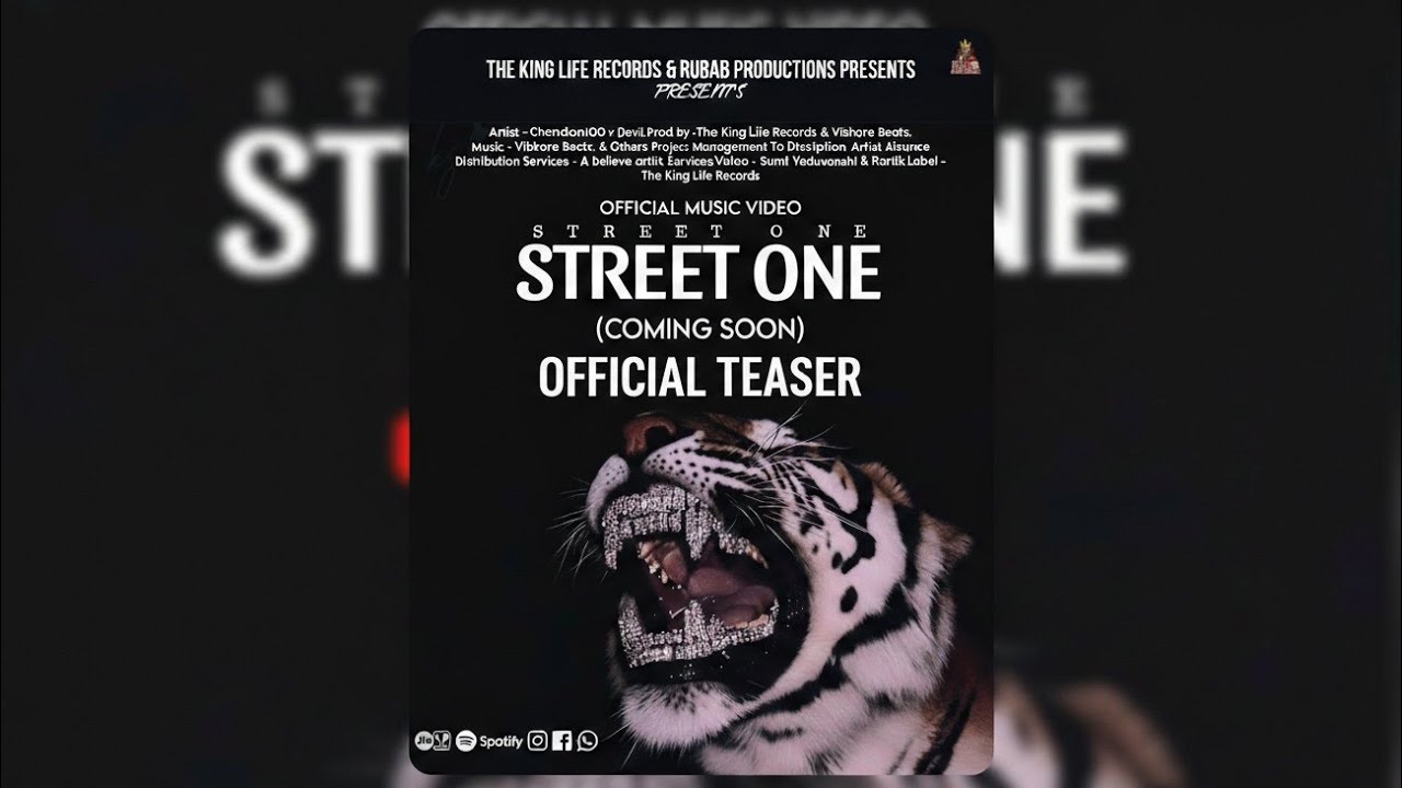 STREET ONE – CHANDANDX00 x DEVIL (Official Teaser) Prod.by - @VIBHORBEATS 