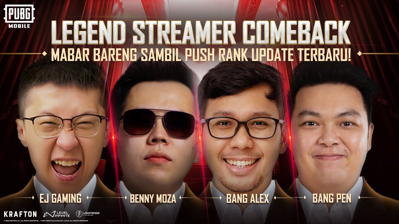 GA NYANGKA! BANG EJ BANG BENNY DAN BANGPEN COMEBACK! LANGSUNG RATAKAN ERANGEL!  - PUBG MOBILE!