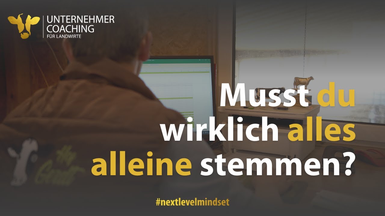 Musst du wirklich alles alleine stemmen?