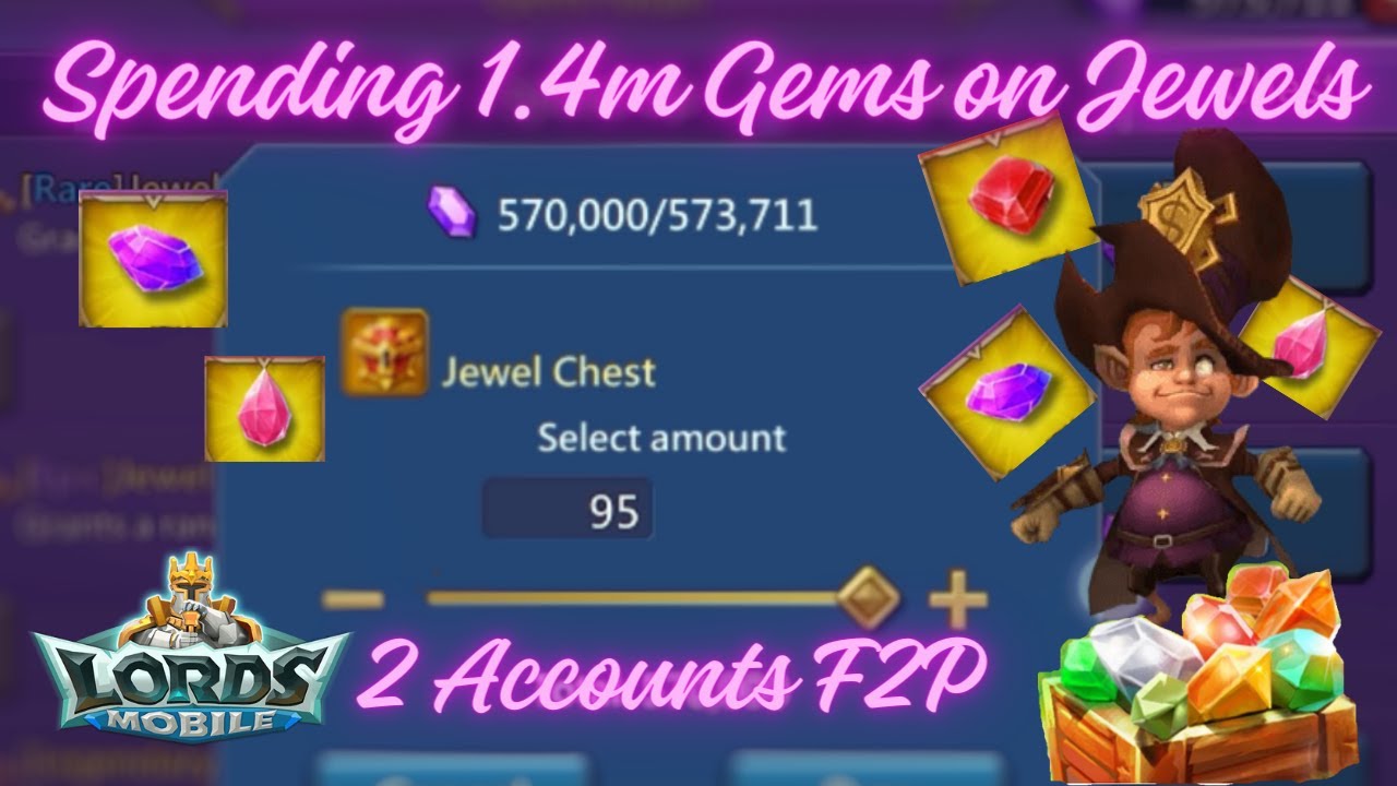 Legendary jewels chests for my Solo Trap vs Epic chests for T4 account ,220+chests #lordsmobile