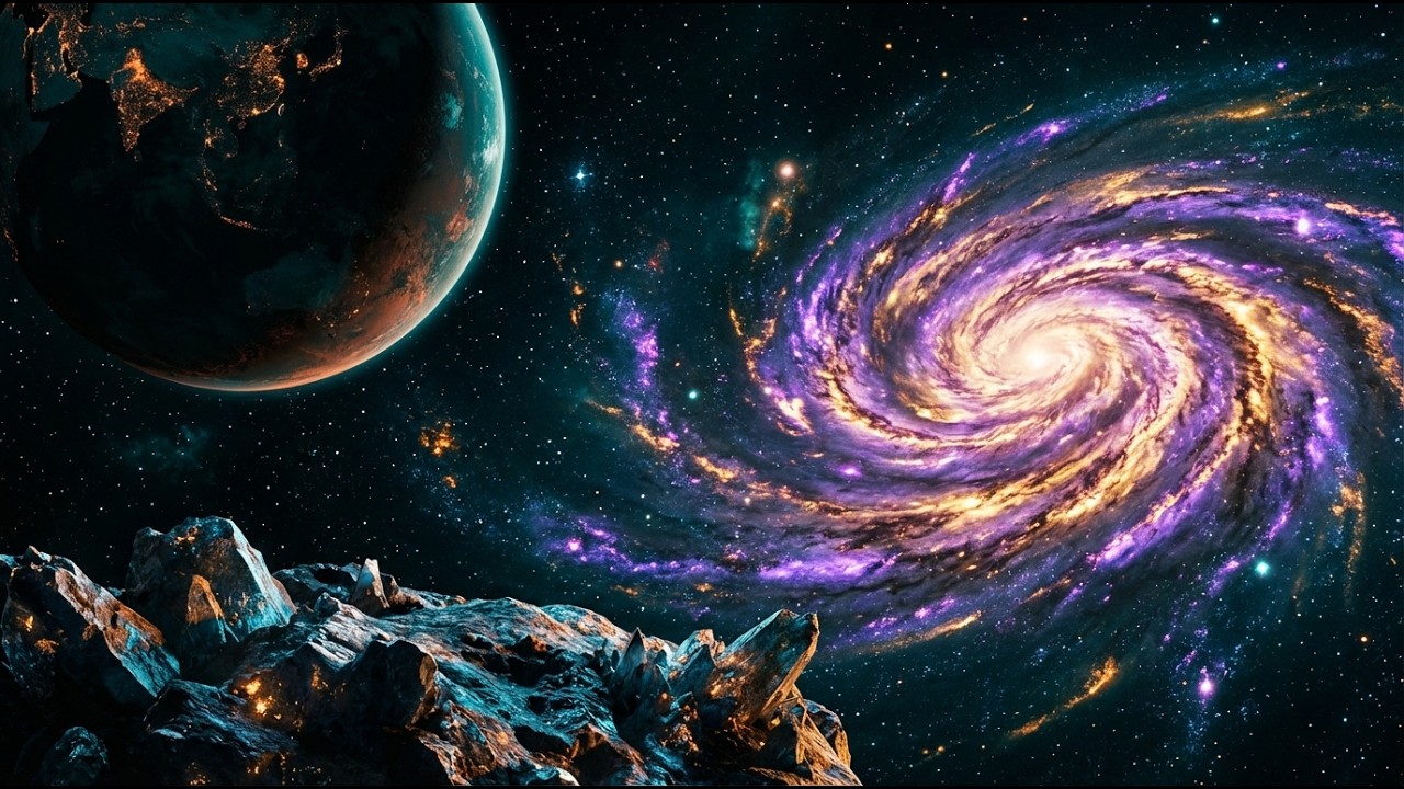 A Journey Through the Void: 1 Hour of Calming Space Ambient & Cinematic 4K Visuals