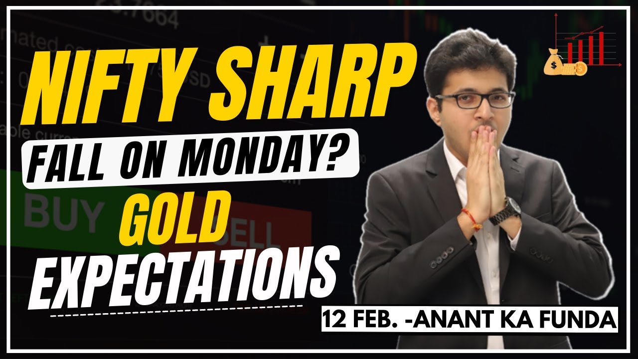 Nifty sharp fall on Monday? | Gold expectations |