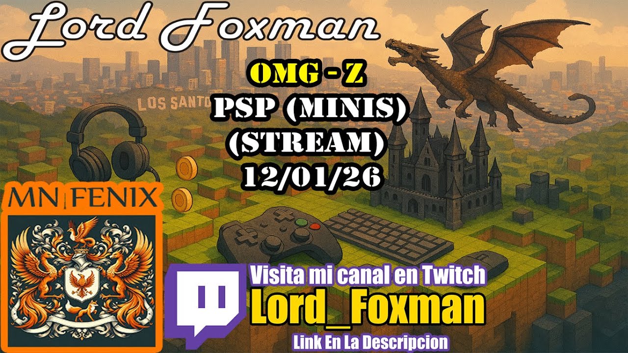 OMG - Z - |PSP Minis| (Stream) 12/01/26