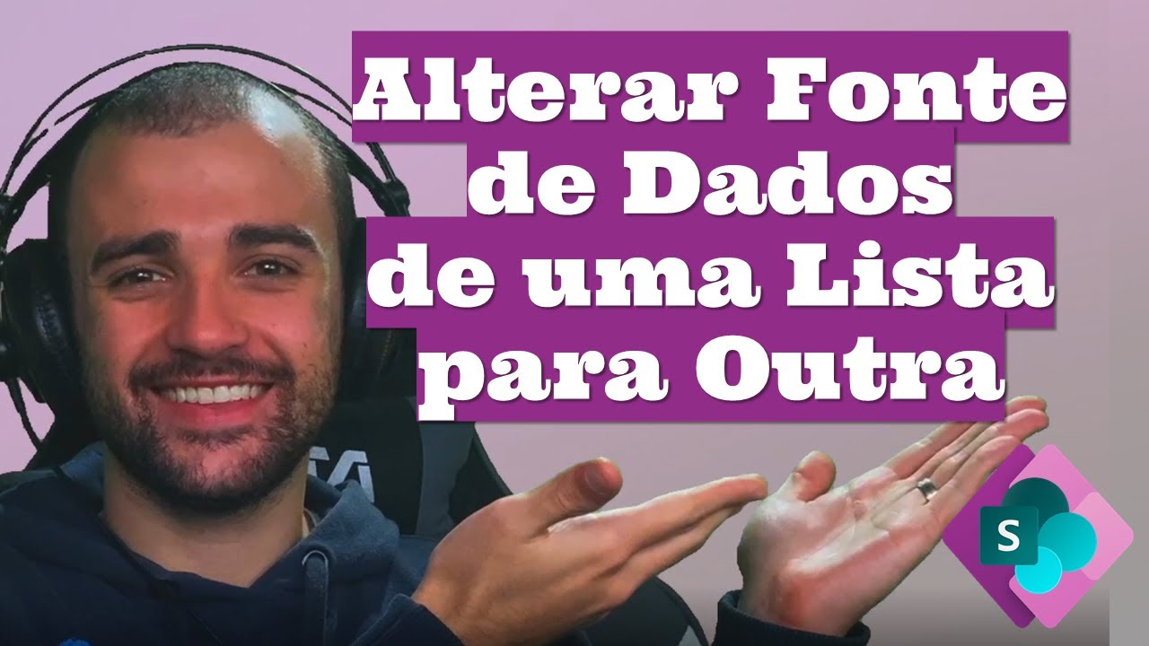 Como renomear uma fonte de dados e alterar fonte de uma lista Sharepoint para outra no Power Apps
