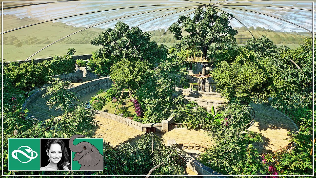 Step Into the Jungle: South America Dome Tour in Planet Zoo