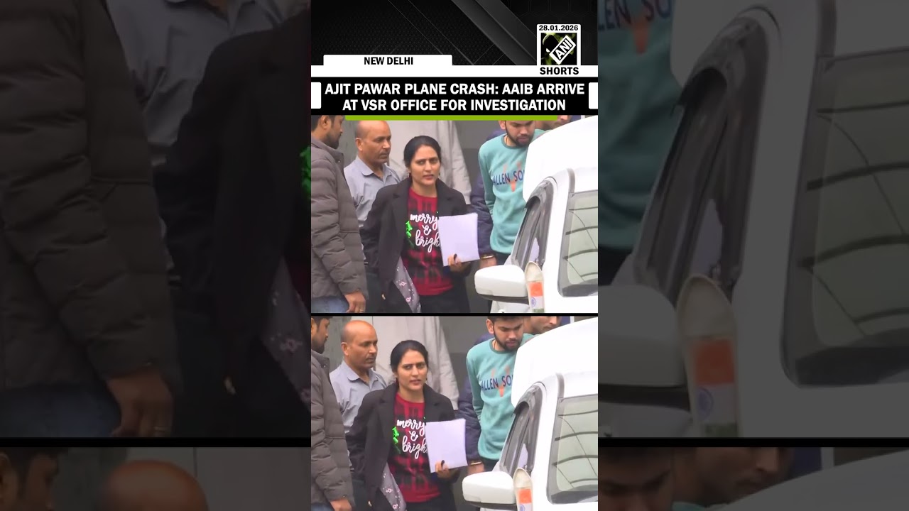 AAIB officials arrive at VSR Venture&rsquo;s office linked to ill-fated flight Ajit Pawar