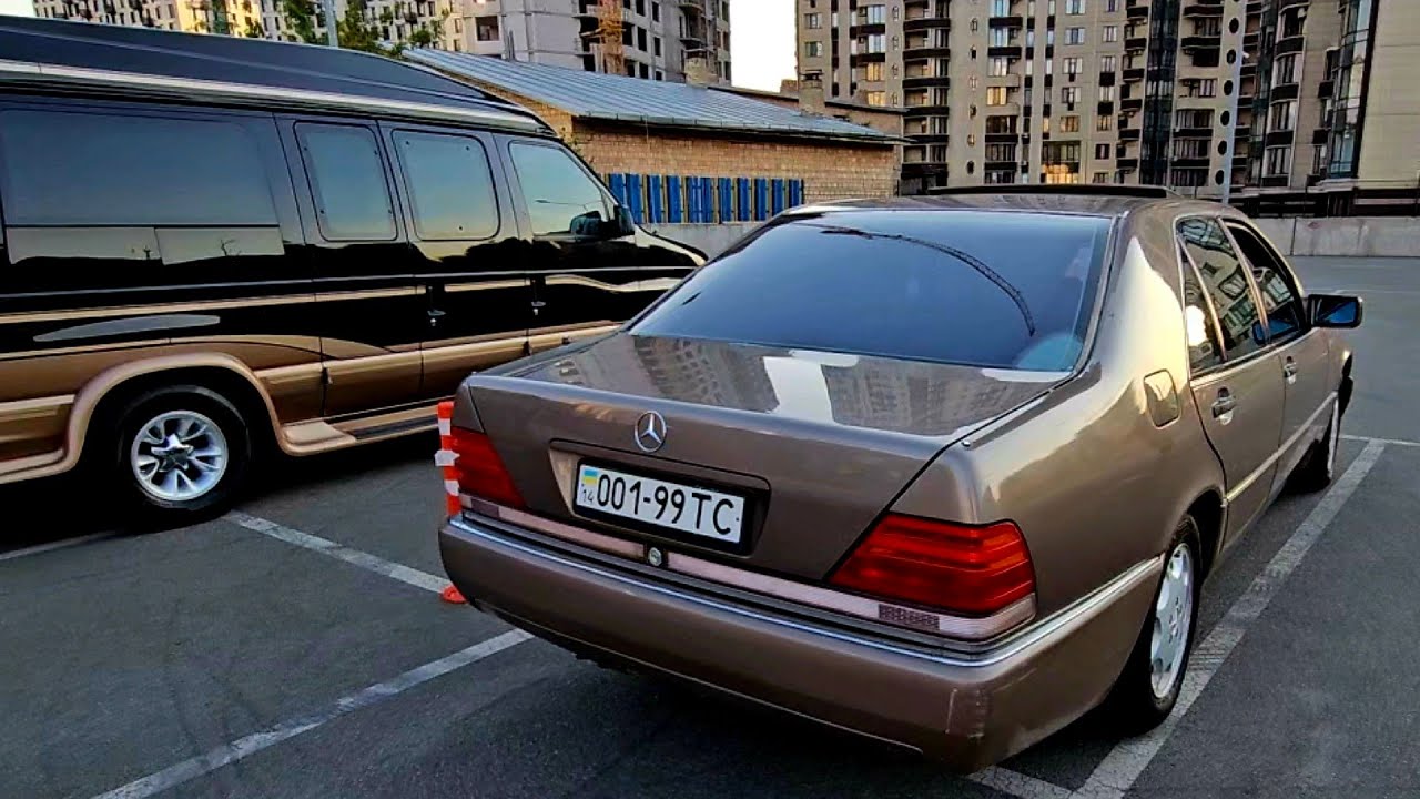 ЛЕГЕНДА: Mercedes-Benz W140 ИЮЛЬ1991 год ПЕРВЫЙ ВЫПУСК