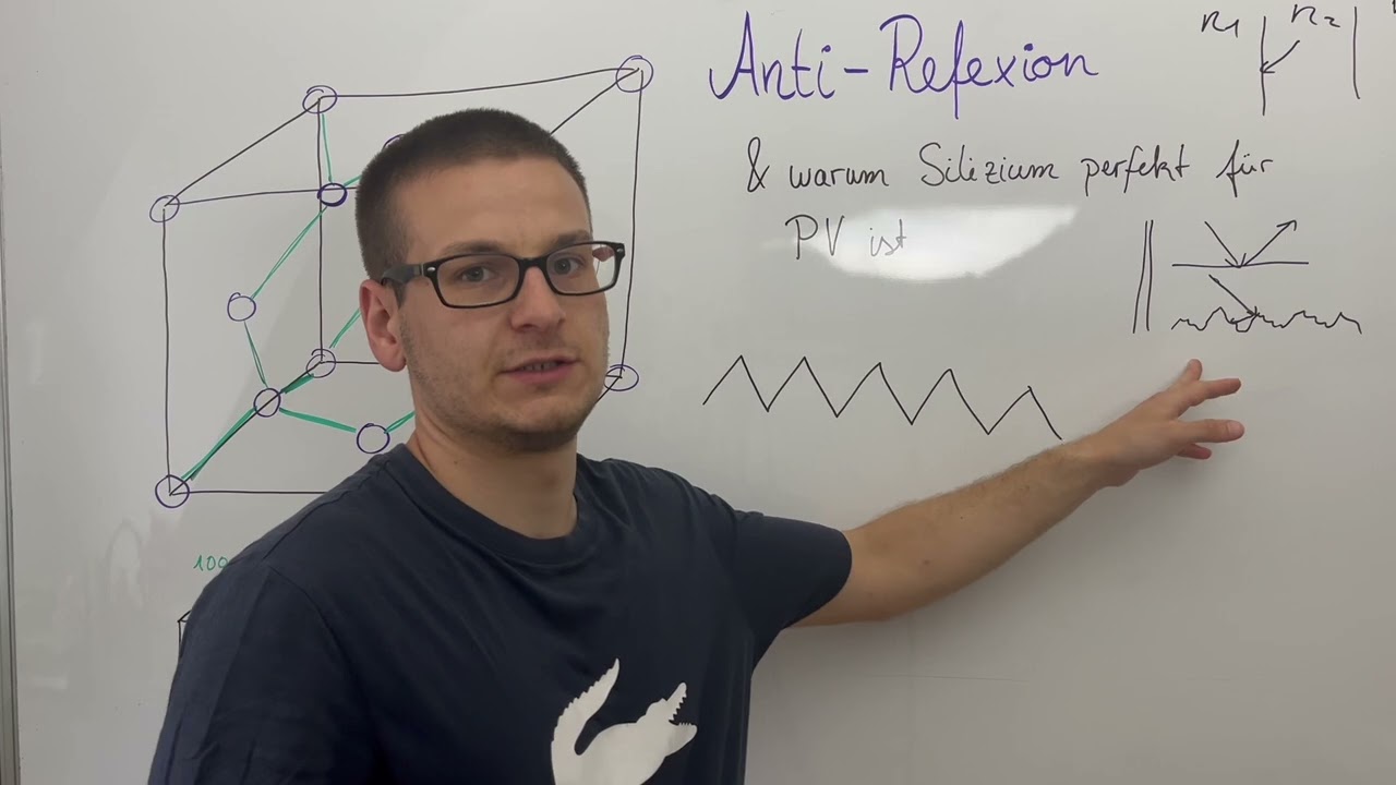 Anti Relfex Schicht & warum Silizium für PV perfekt ist!