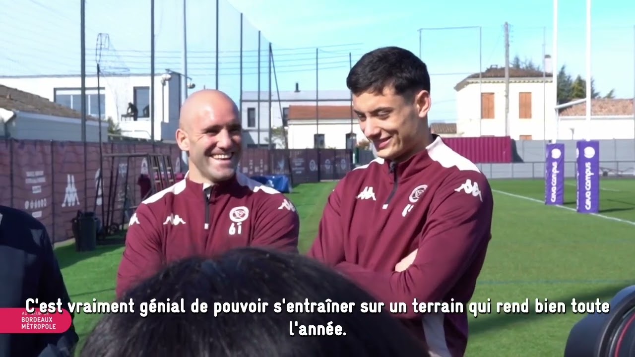 Au cœur de Bordeaux Métropole - 🏉 Un terrain d’entraînement dernière génération pour l’ UBB