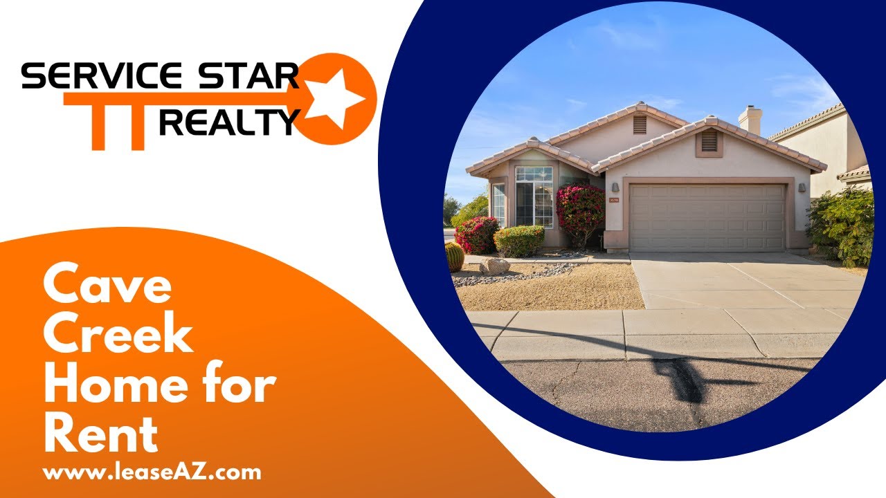 Cave Creek Homes for Rent 3BR/2BA by Cave Creek Property Management | Service Star Realty
