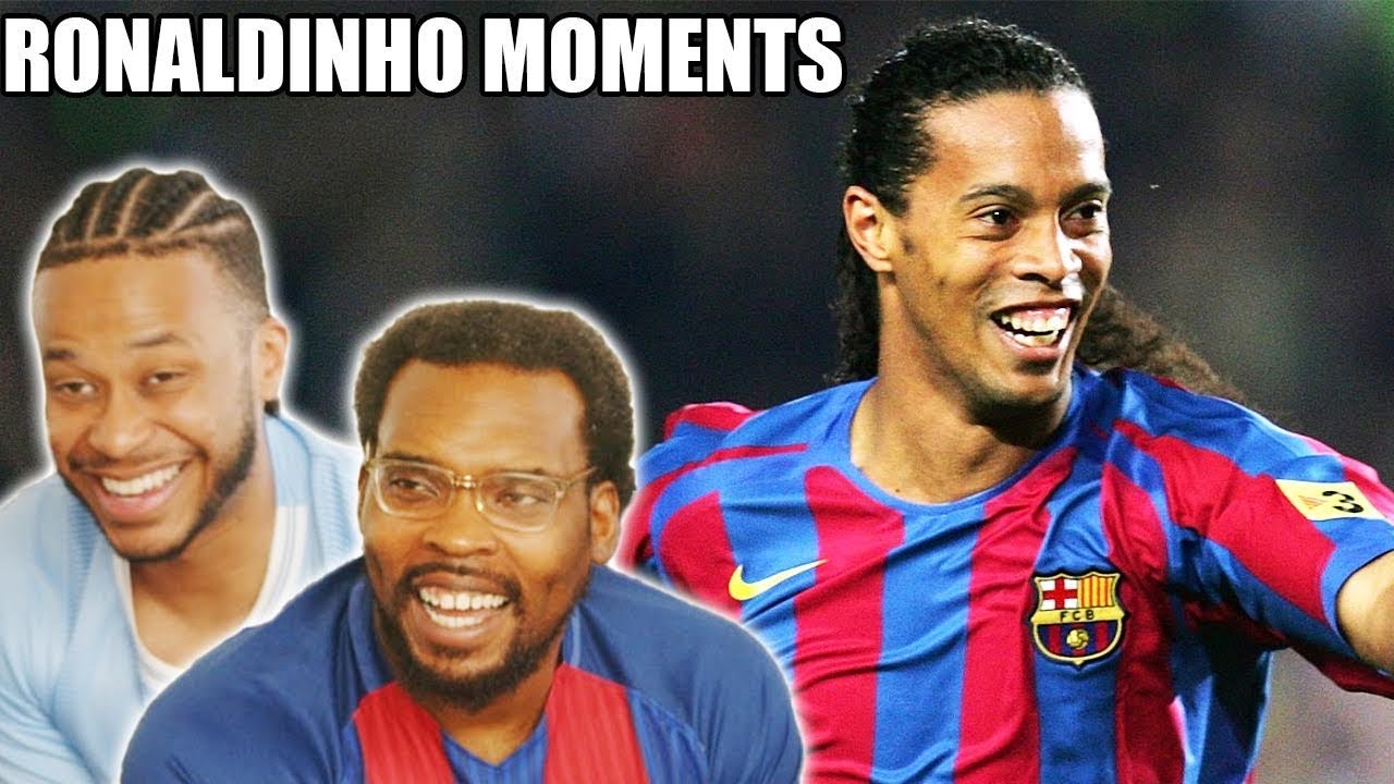 Americans React to Ronaldinho Gaucho ● Moments Impossible To Forget