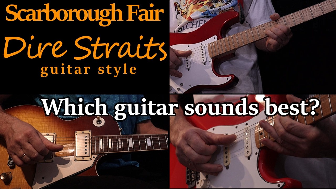 Scarborough Fair, if it was played by Dire Straits - Mark Knopfler sounds on three guitars