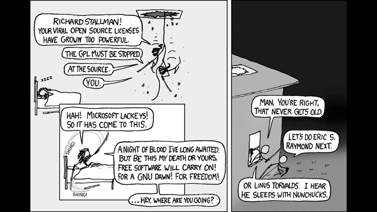225: Open Source (Explain xkcd: It's 'cause you're dumb.)