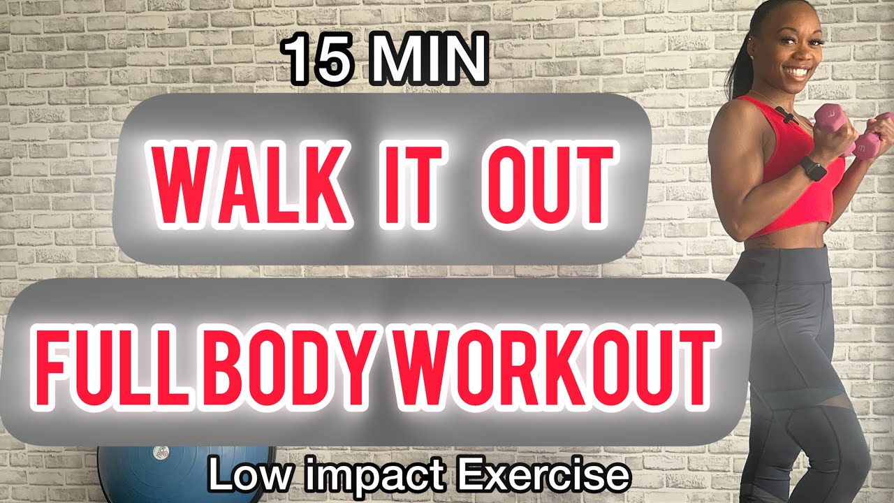 WALK IT OUT AT HOME | FULL BODY WORKOUT