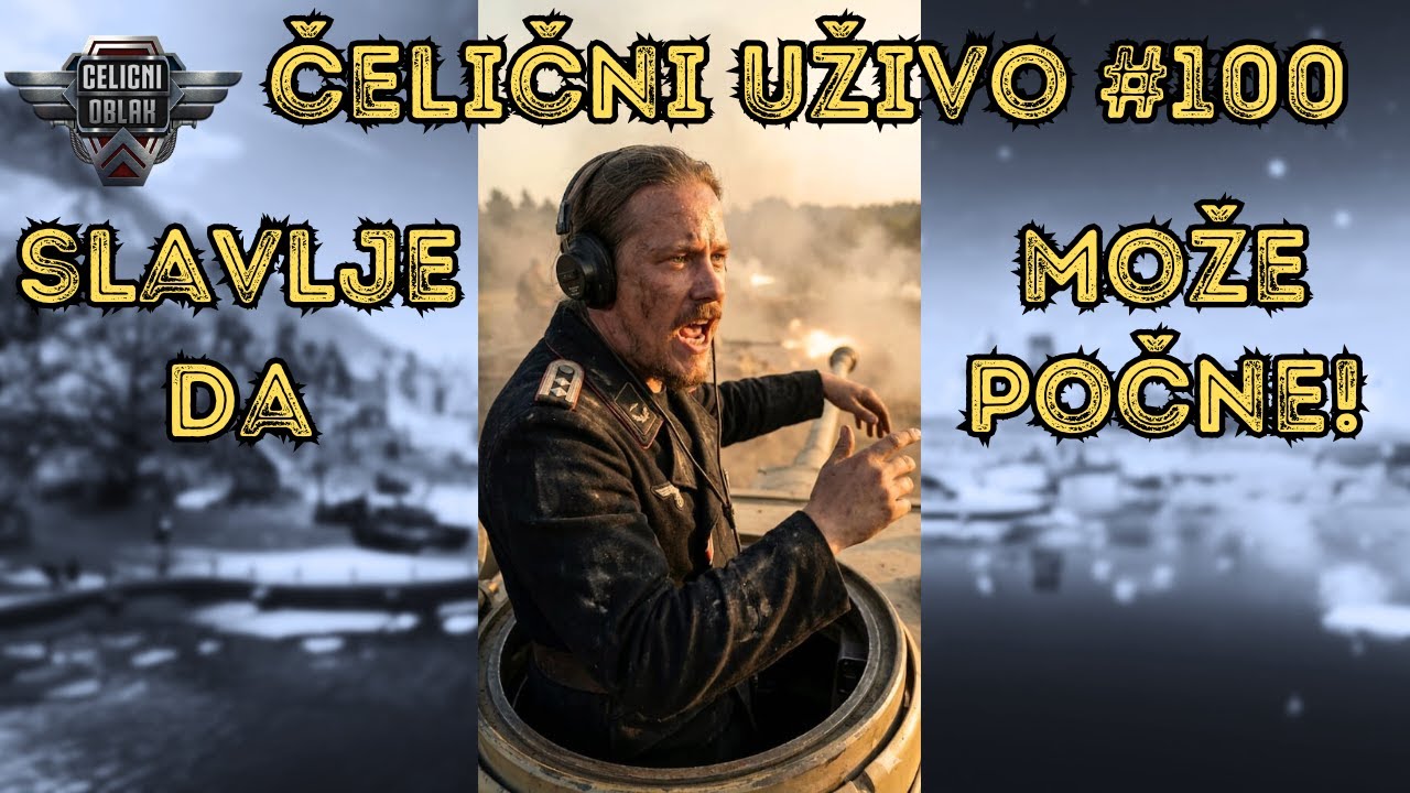 Čelični - uživo #100 I Platoon sa gledaocima, nagrade i slavlje I World of Tanks
