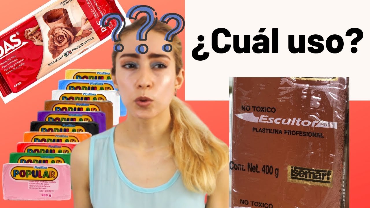 ¿Qué plastilina debo usar? para esculturas, moldes, miniaturas, manualidades