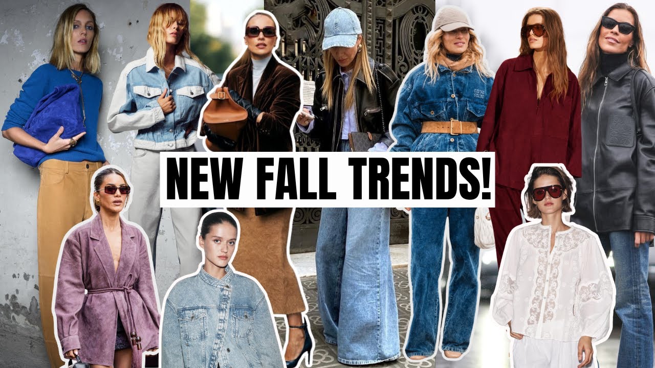 10 Fall Fashion Trends *NEW THIS SEASON*
