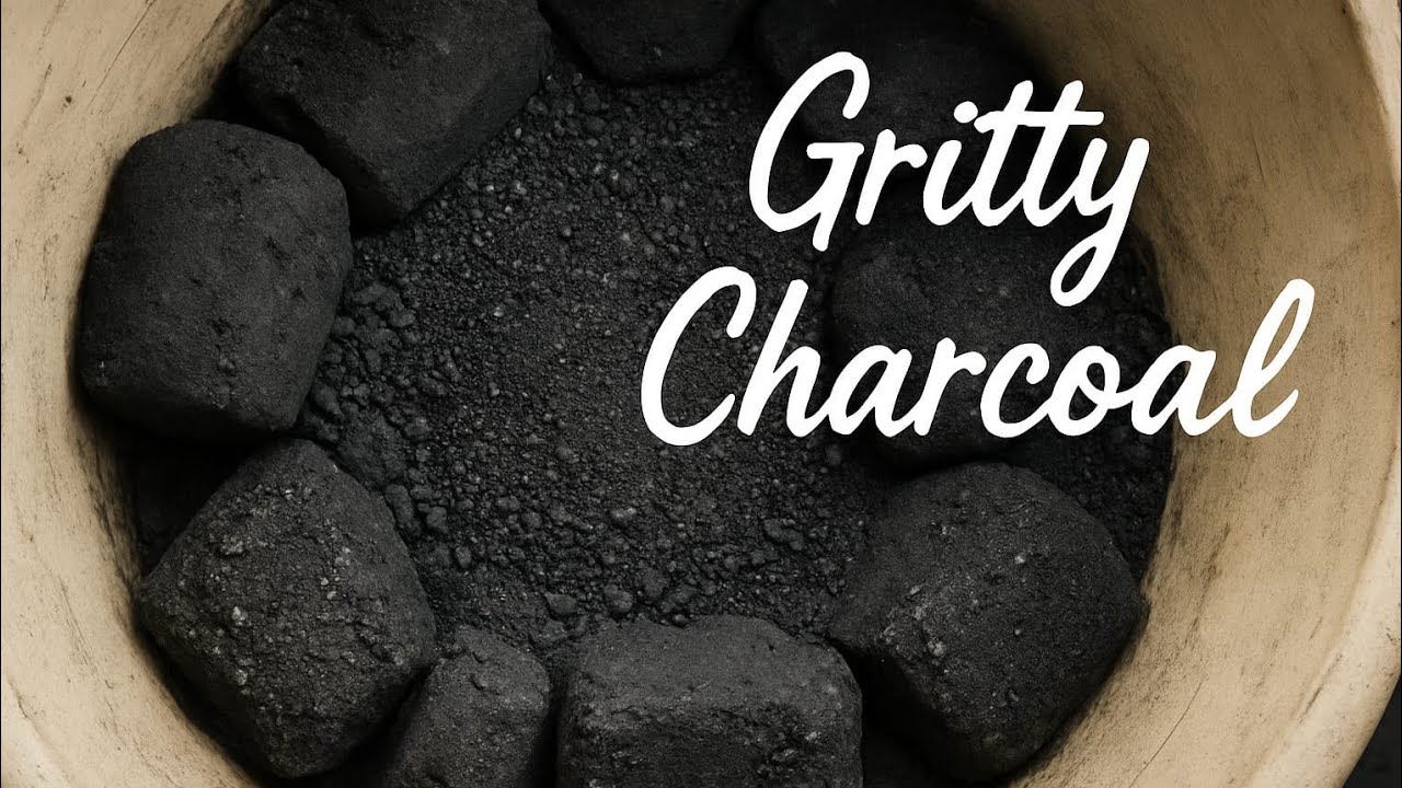 🔥 Gritty Charcoal Dusty Dry Crumbling | Ultimate Crunchy Dust ASMR Satisfaction 😴💨