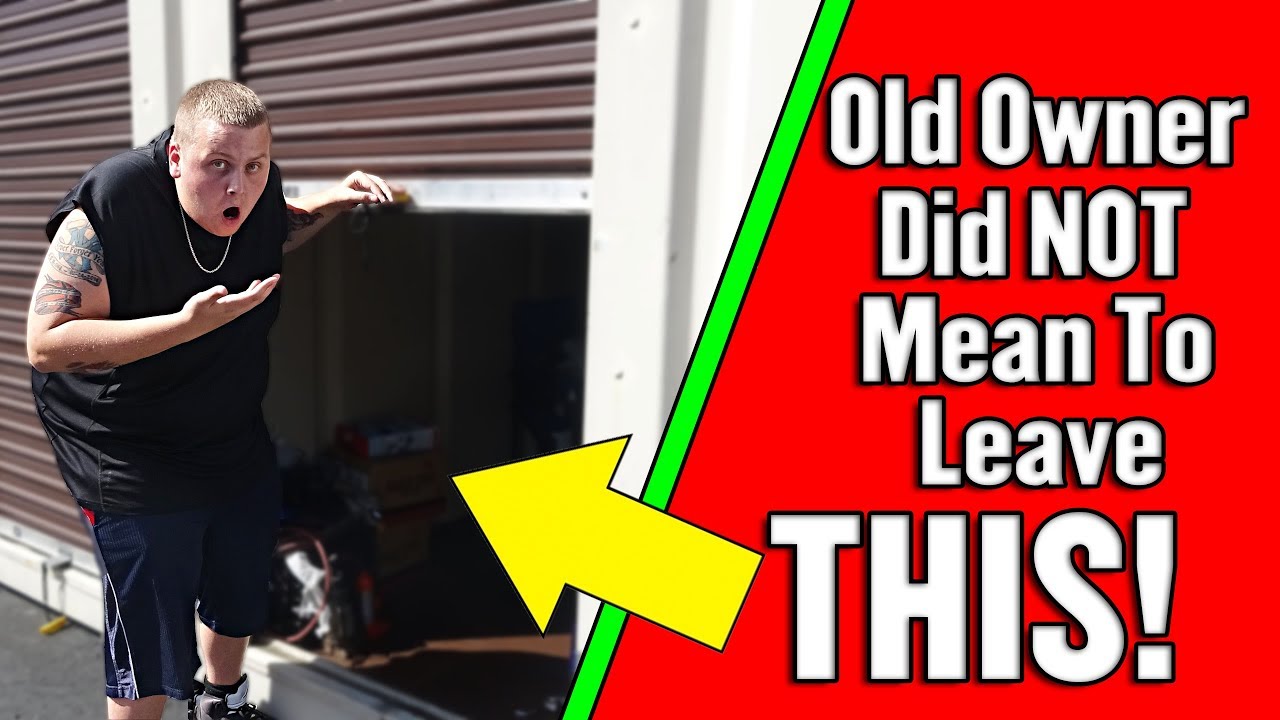 Old Storage Unit Owner Did NOT Mean To Leave THIS Behind! I Bought an Abandoned Storage Unit