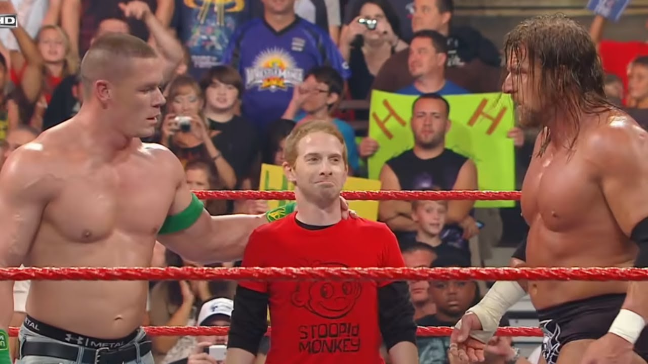 Сет Грин, Джон Сина и Трипл Эйч против The Legacy: Raw, 13 июля 2009 г.