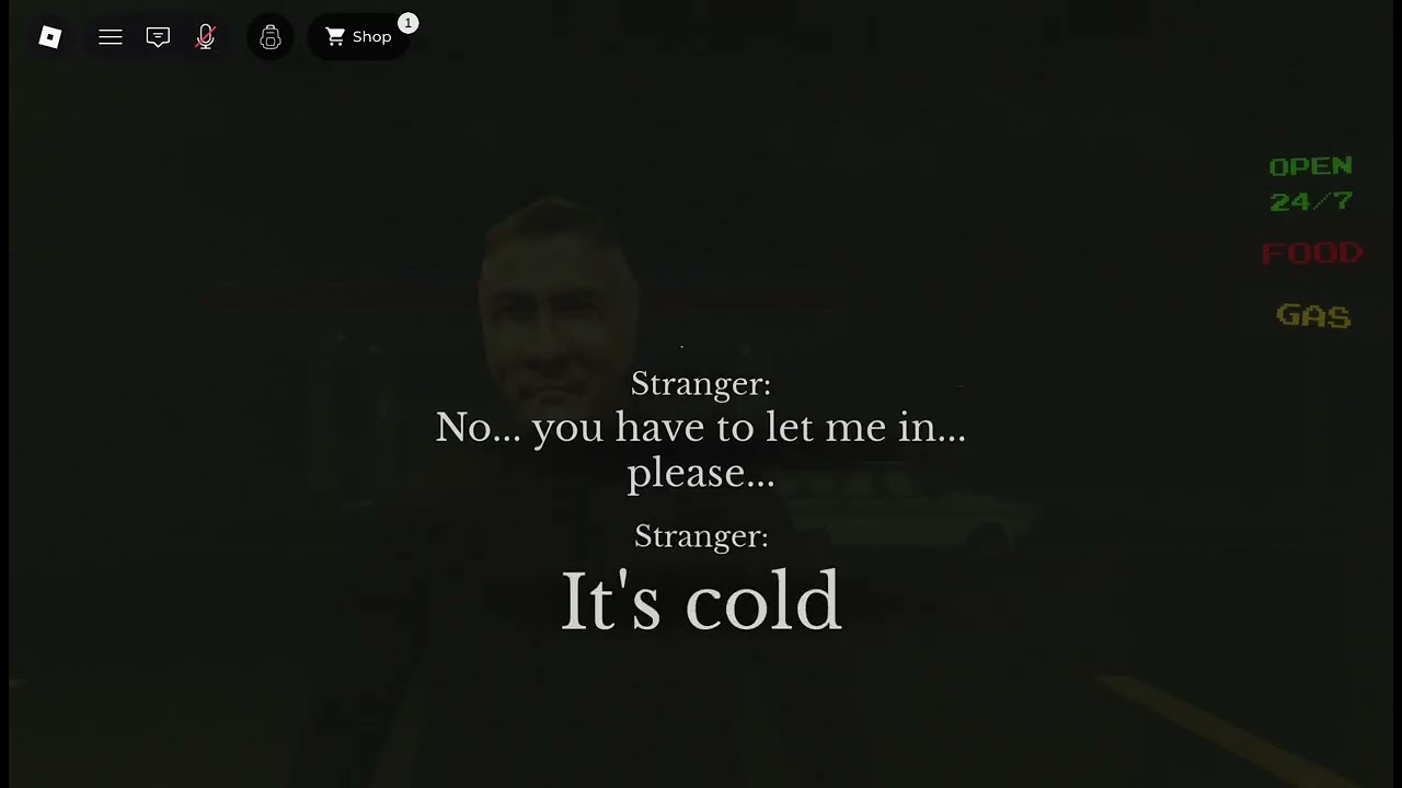 clip of me playing a horror game