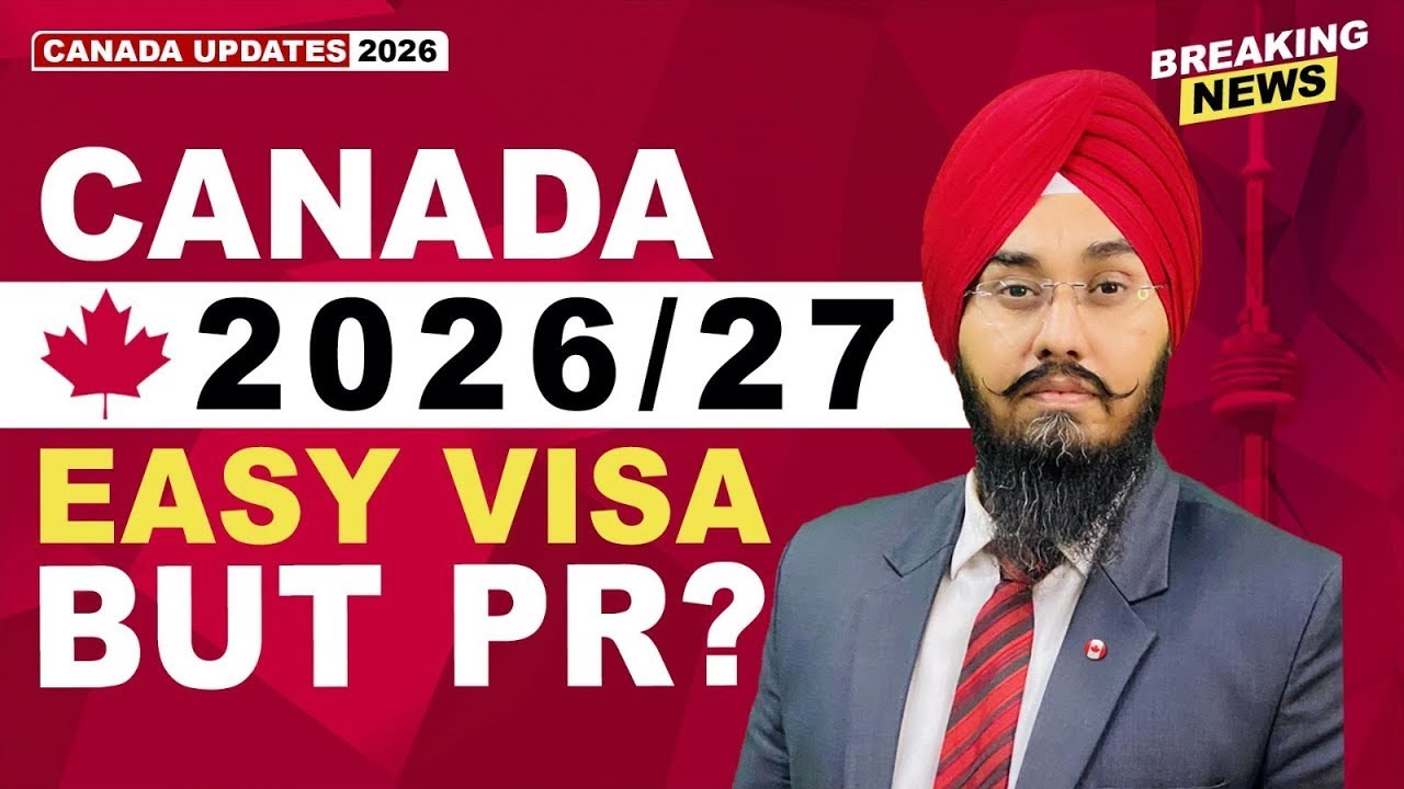 CANADA 2026 / 27 EASY VISA BUT PR? | STUDY VISA UPDATES 2026 | USA CANADA UK