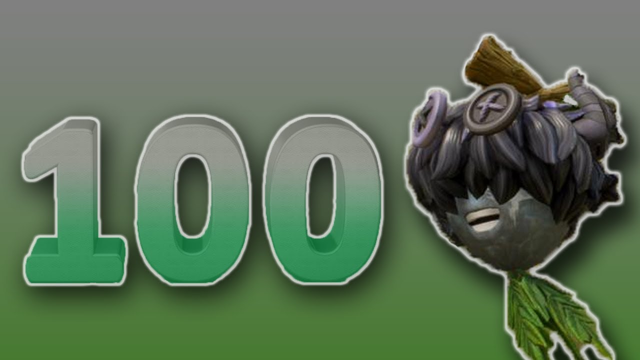 100 Kills with Acorn (PvZ BfN)