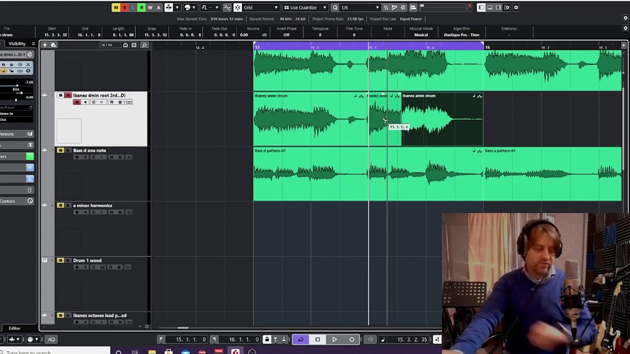 How to edit audio in the Project Arrange Window - Cubase