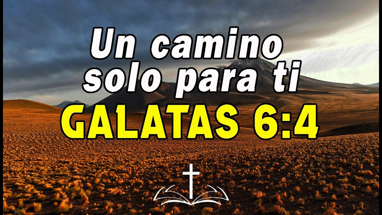 Gálatas 6:4  La libertad de vivir sin comparaciones