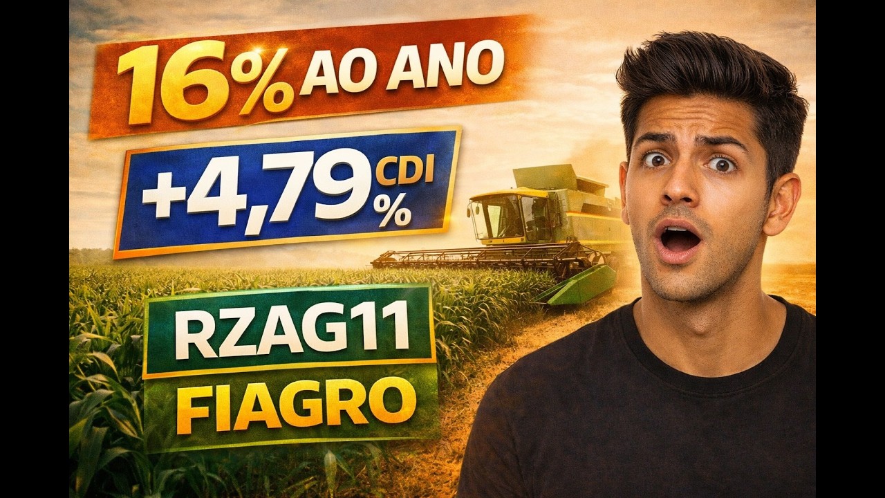 RZAG11 Vale a Pena? FIAGRO com 16% de Yield!