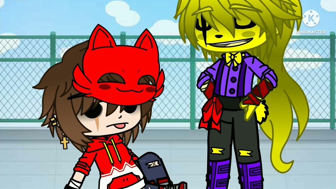 gacha life (Michael meets Glitchtrap) Beetle Juice audio