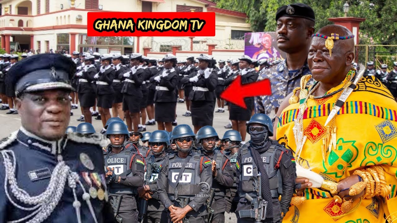 GHANA POLICE MASSIVE RESPECT TO OTUMFOUR AND ASANTEMAN 👋 ONLY KING IN GHANA SHOWDOWN TO DORMAAHENE 😝