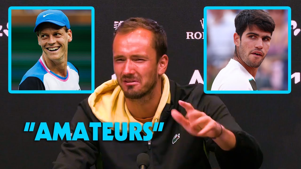Daniil Medvedev "Alcaraz & Sinner are just AMATEURS..."