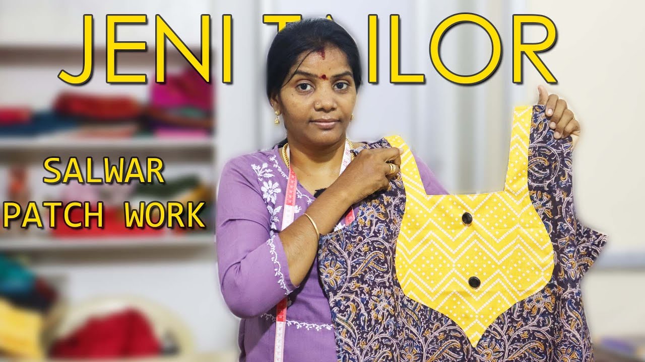 Jeni Tailor ~Salwar-Patch Work |சுடிதார் Stitching | Jeni