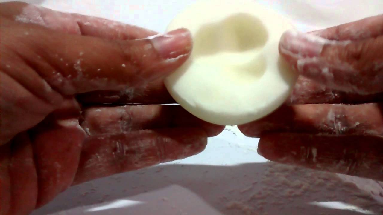 Molde de silicone caseiro