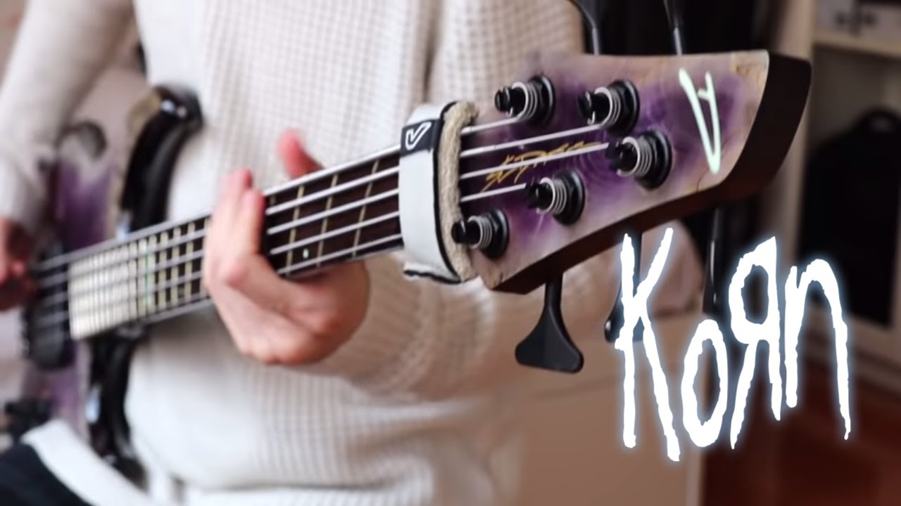 KORN - A Different World (feat. Corey Taylor) | Bass Cover