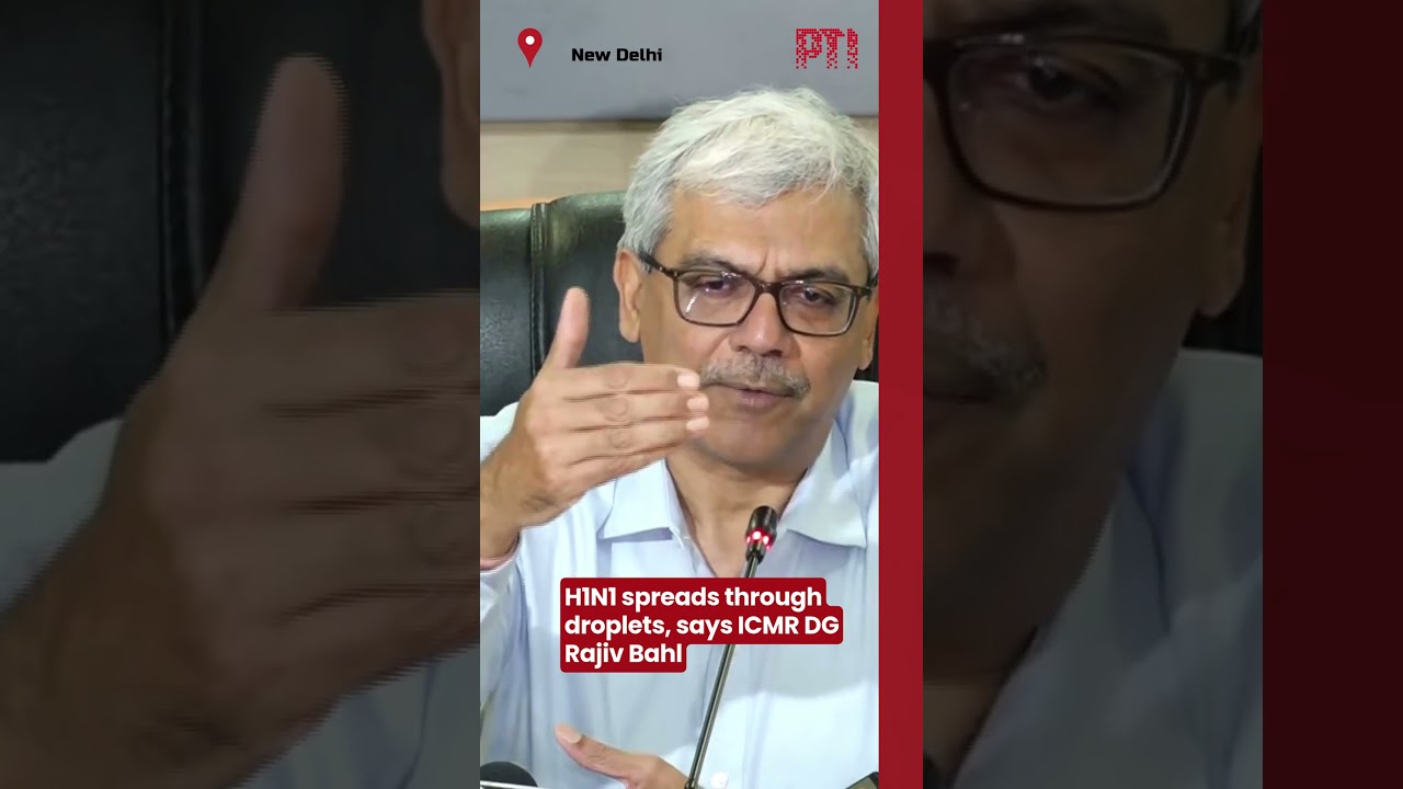 H1N1 spreads through droplets, says ICMR DG Rajiv Bahl